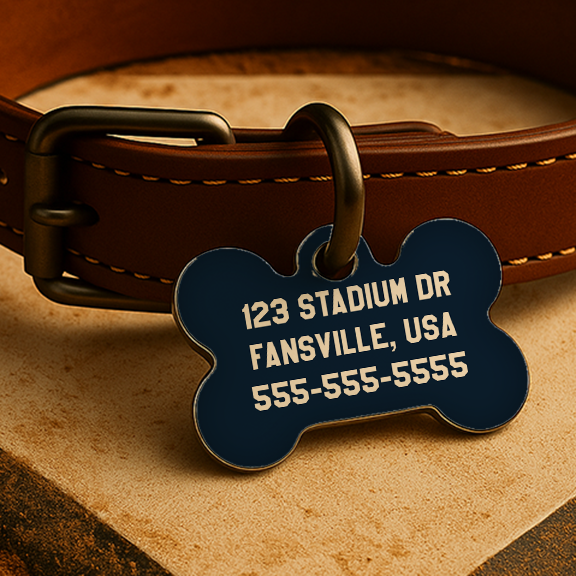 Boston Game Day Tag – Lansdowne Blue Edition