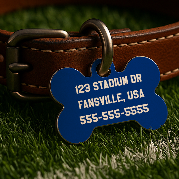 Buffalo Game Day Tag - Blue Edition