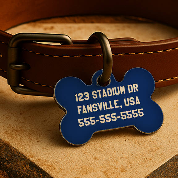 Chicago Game Day Tag – North Side Pinstripe Edition