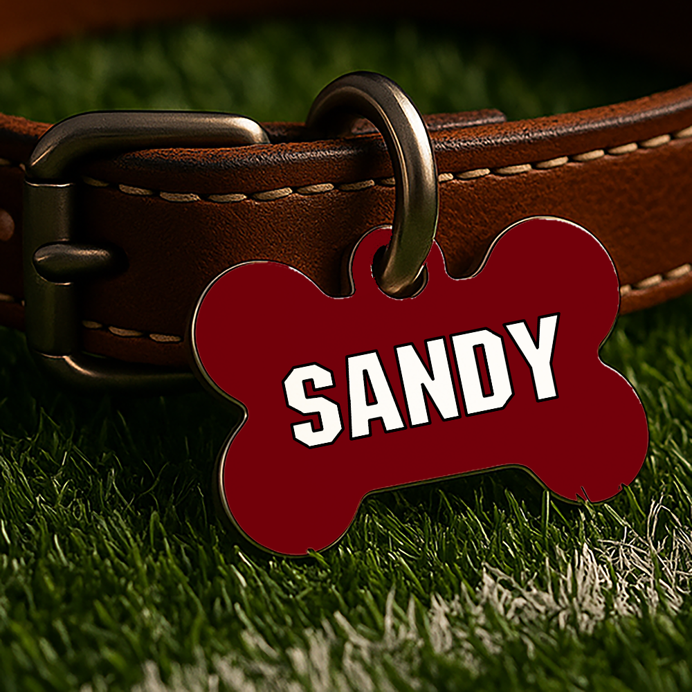 Columbia Game Day Tag - Red Campus