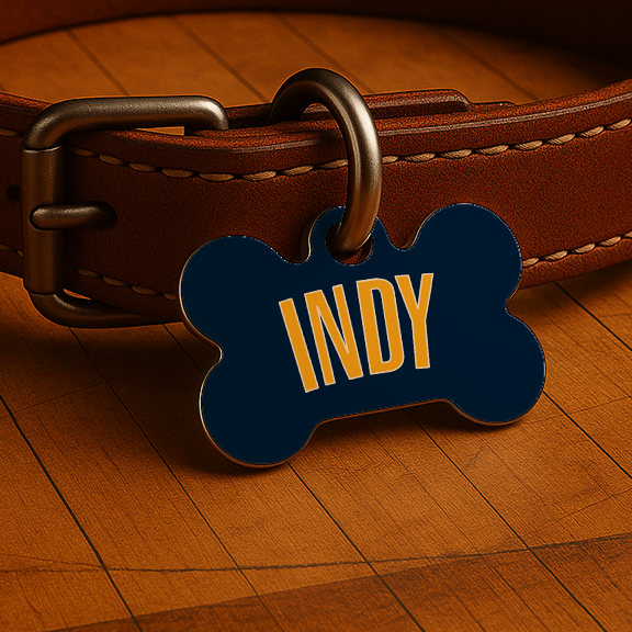 Indiana Game Day Tag – Naptown Blue Edition