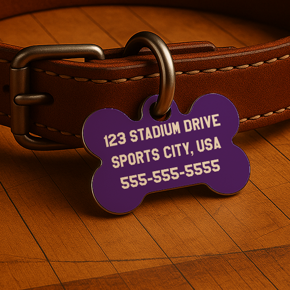 Los Angeles Game Day Tag – Gold Edition