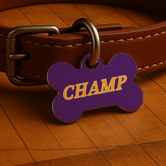 Los Angeles Game Day Tag – Purple Edition