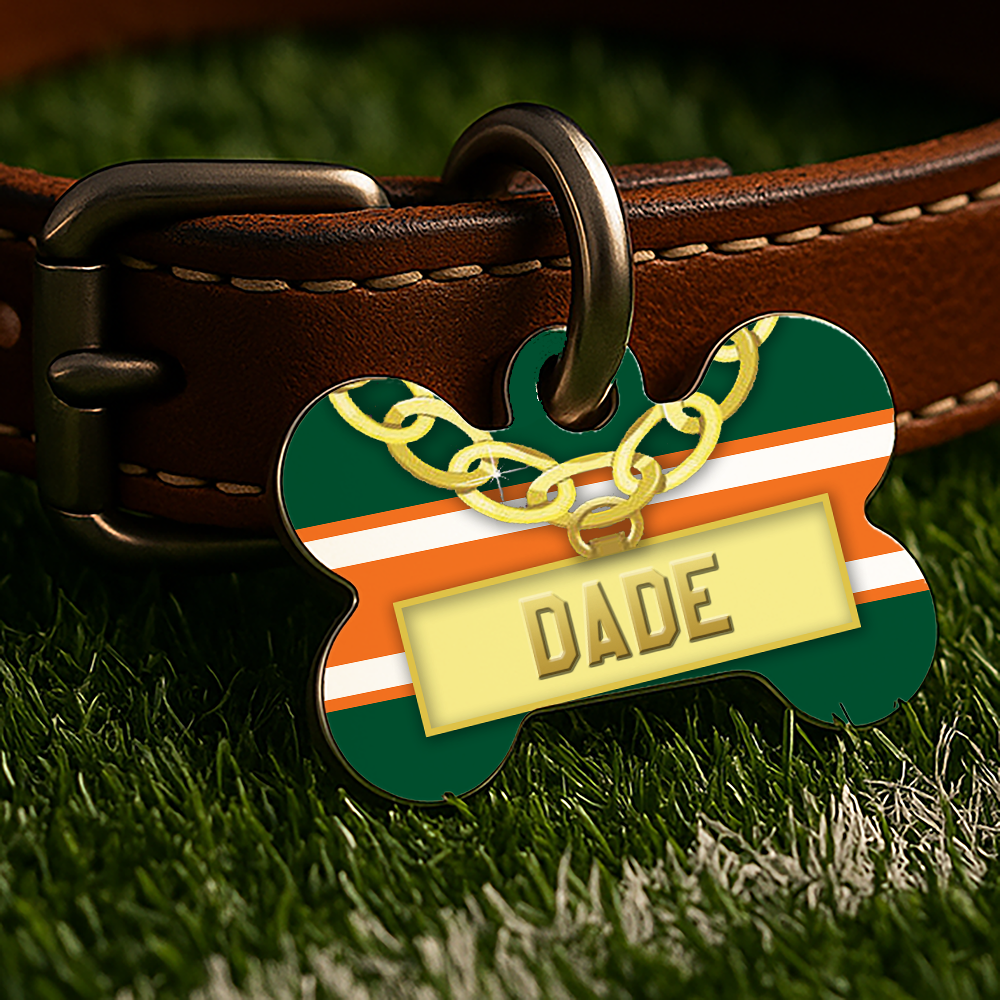 Miami Game Day Tag - Turnover Chain Campus
