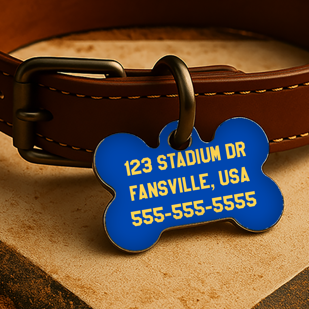 Milwaukee Game Day Tag - Blue Diamond