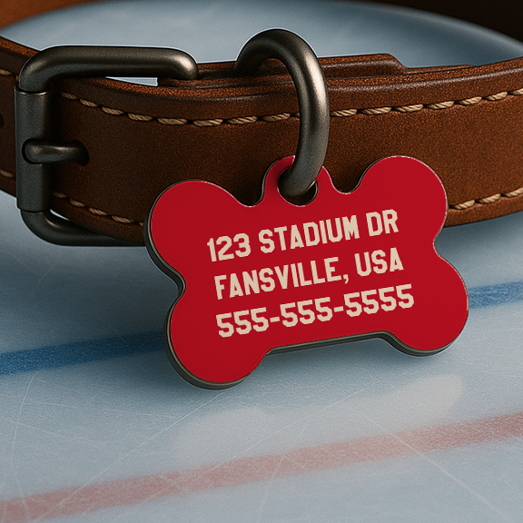 New York Game Day Tag – Broadway Blue Edition