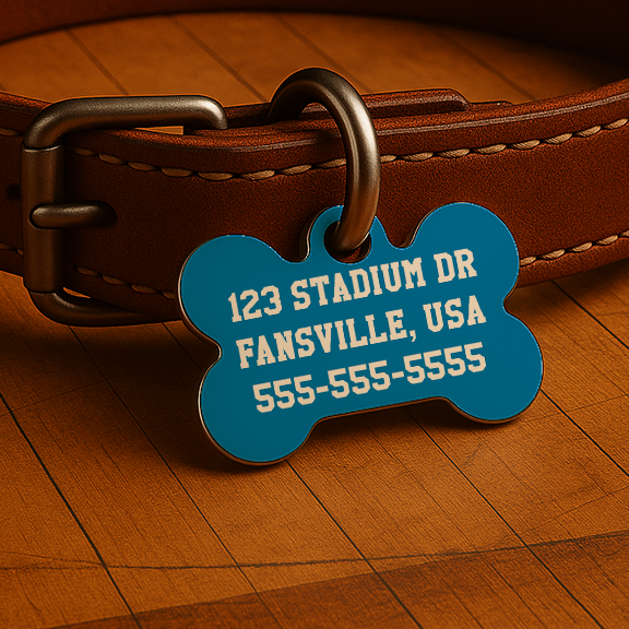 Oklahoma City Game Day Tag – Bricktown Blue Edition