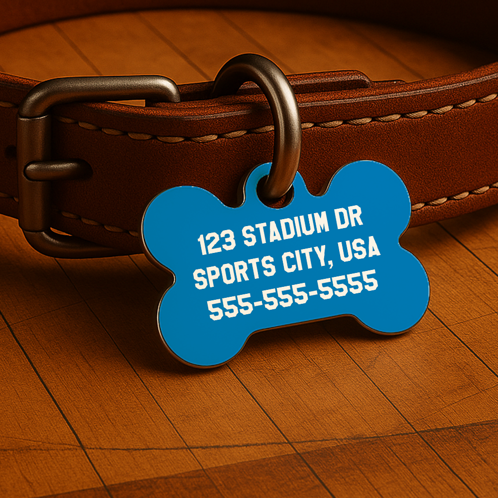 Orlando Game Day Tag - Black Courtside