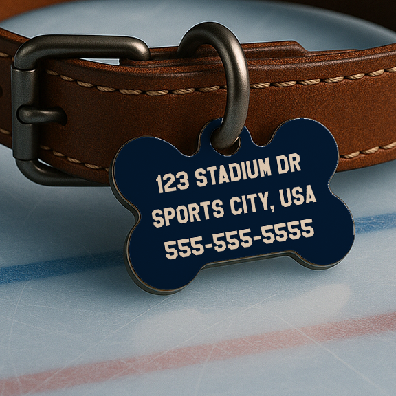 St. Louis Game Day Tag – Blue & Gold Edition