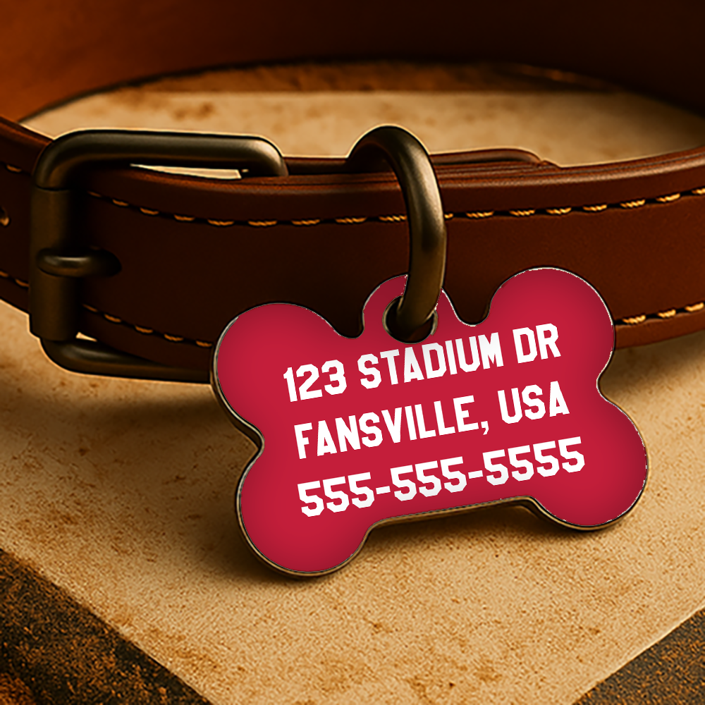 St. Louis Game Day Tag - Red Diamond