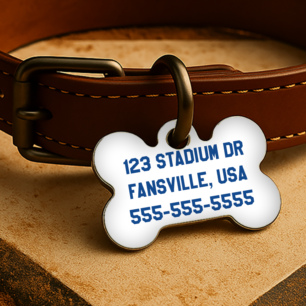 Toronto Game Day Tag - Blue Diamond