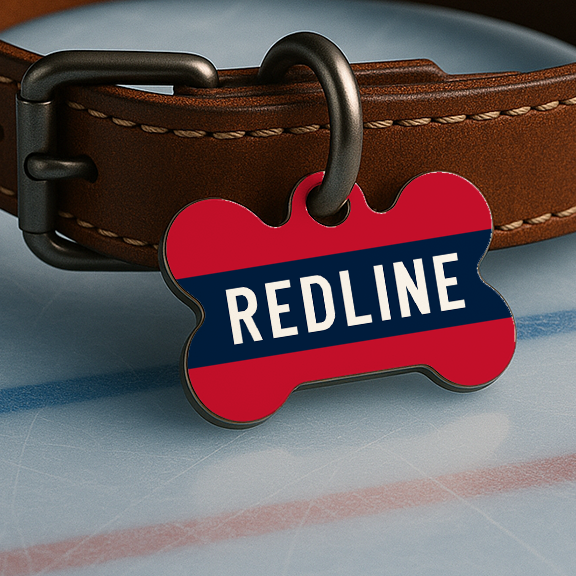 Washington Game Day Tag – Red, White & Ice Edition