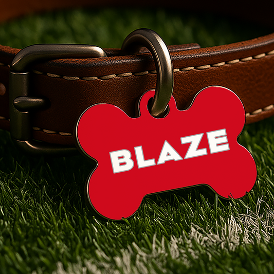 Arizona Game Day Tag – Red Gridiron Edition