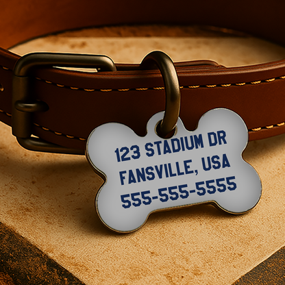 Atlanta Game Day Tag - Gray Diamond