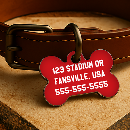 Atlanta Game Day Tag - Red Diamond