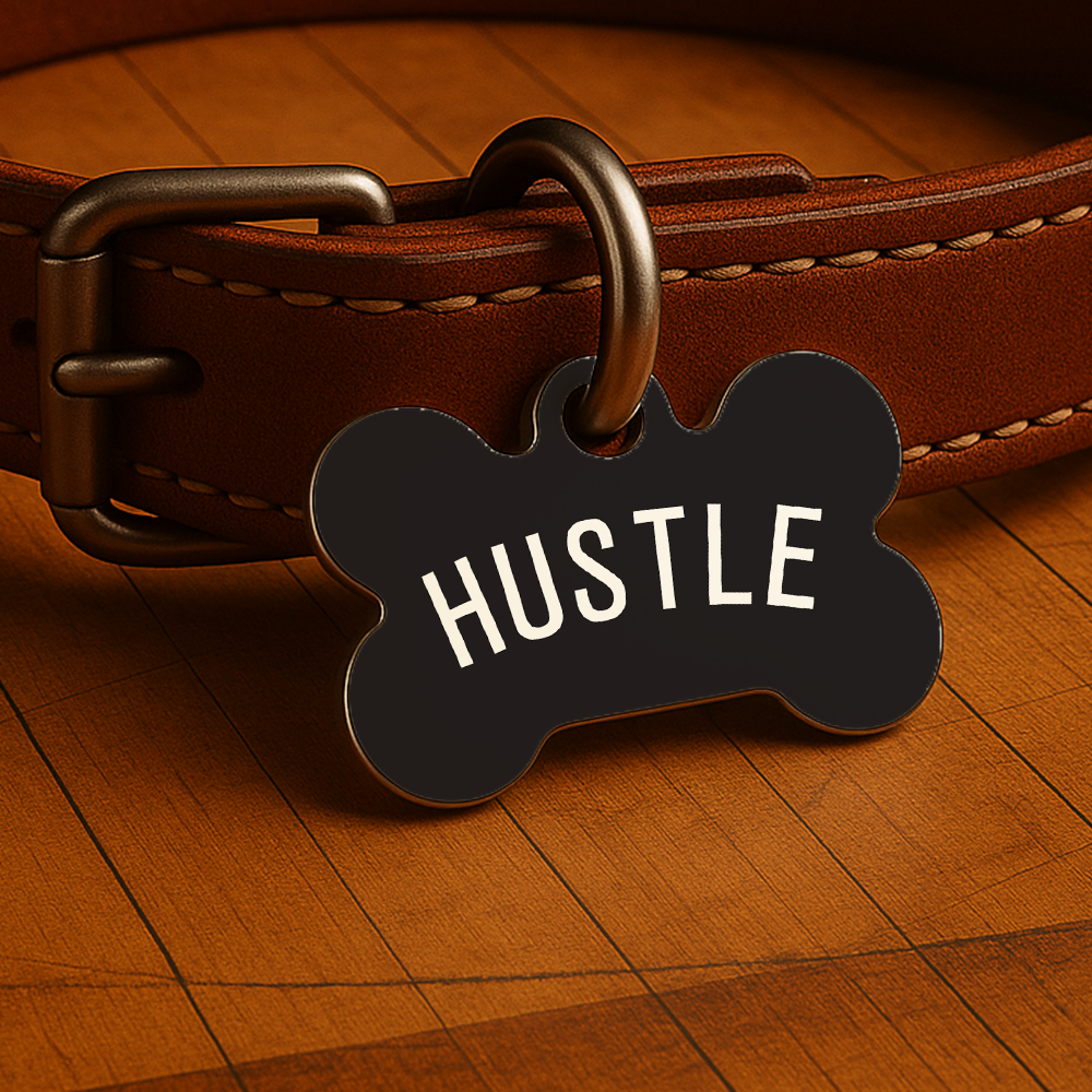 Brooklyn Game Day Tag - Black Courtside