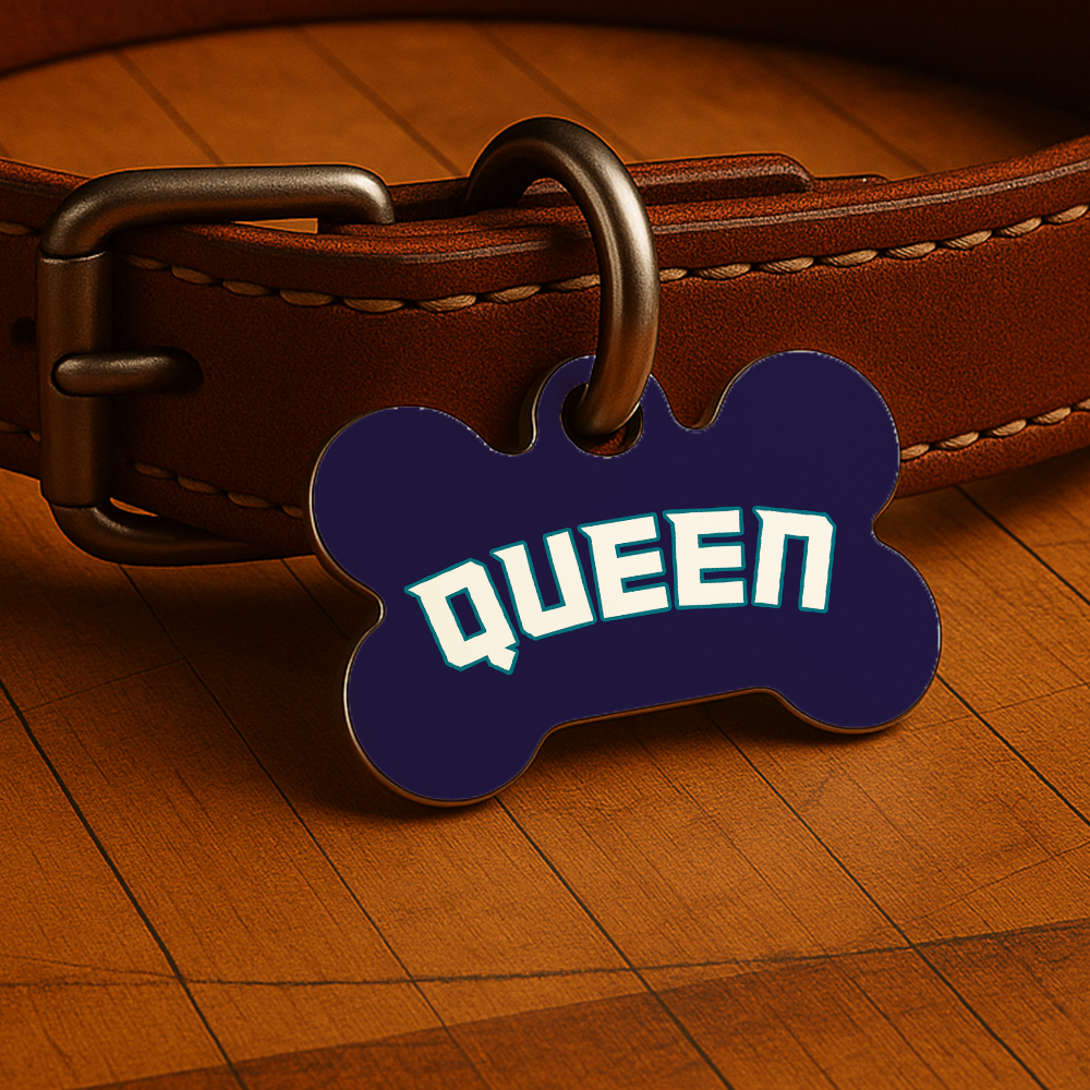 Charlotte Game Day Tag - Purple Courtside