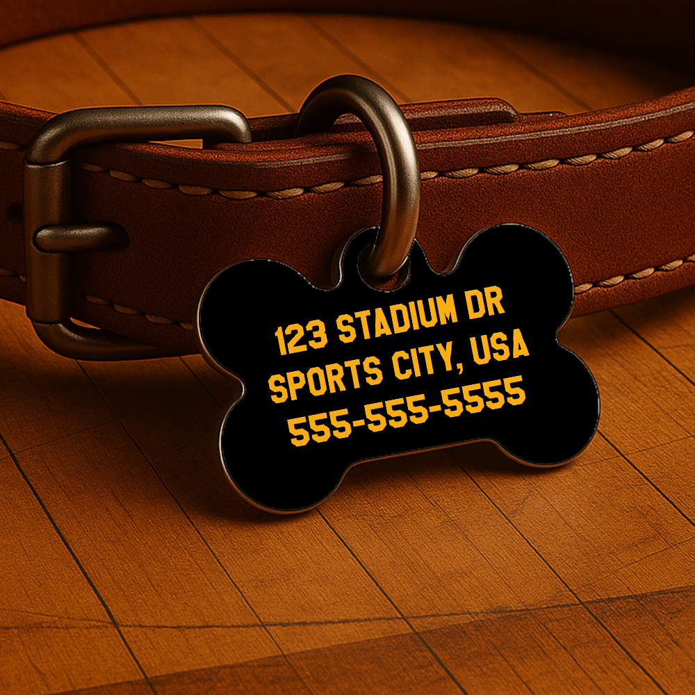 Cleveland Game Day Tag - Black Courtside