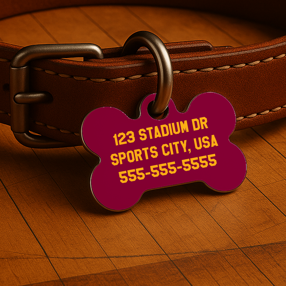 Cleveland Game Day Tag - Red Courtside