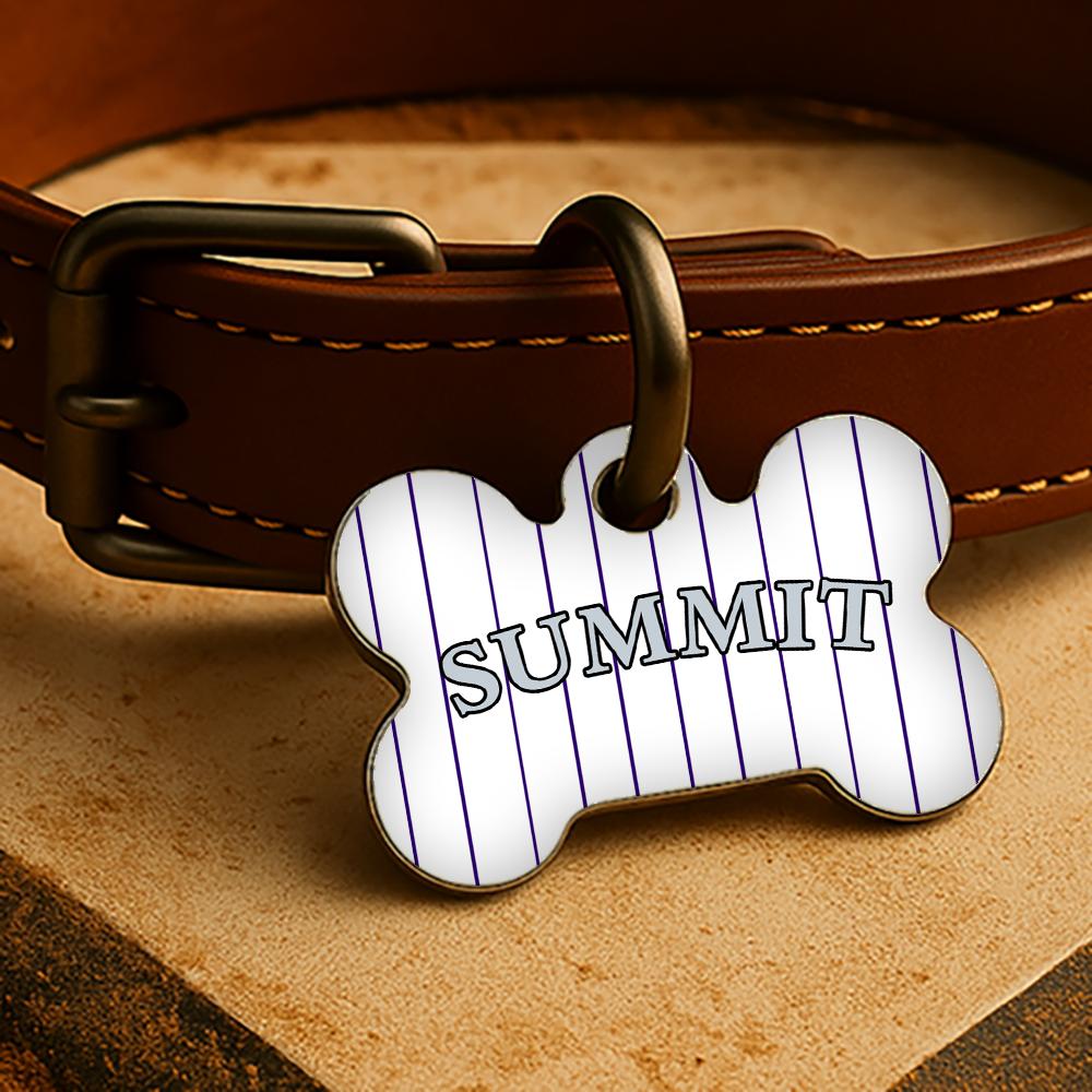 Colorado Game Day Tag - White Diamond