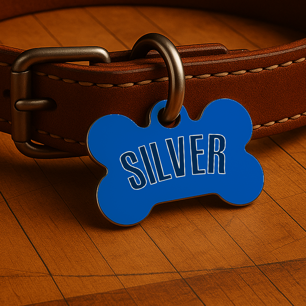 Dallas Game Day Tag - Blue Courtside