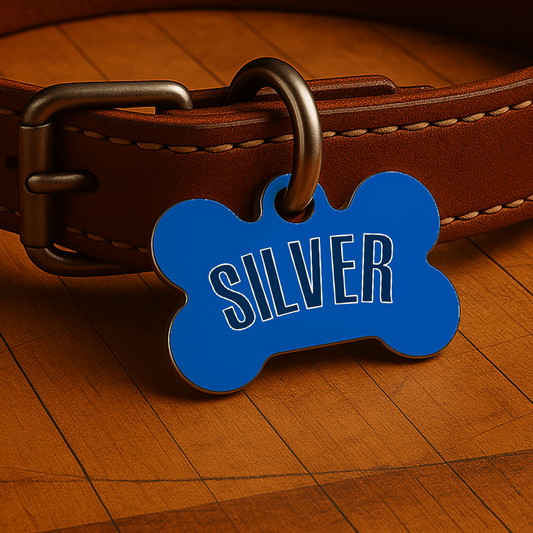 Dallas Game Day Tag - Blue Courtside