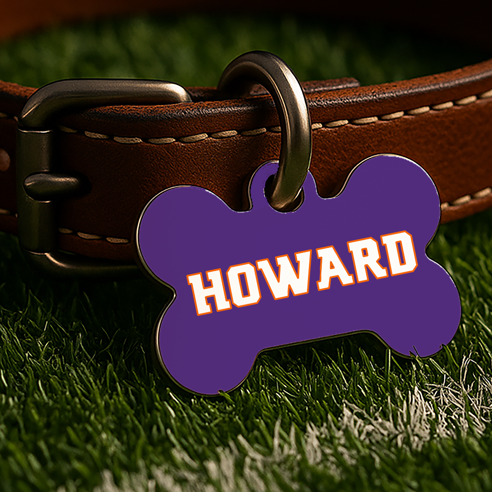 Death Valley Game Day Tag - Purple Campus