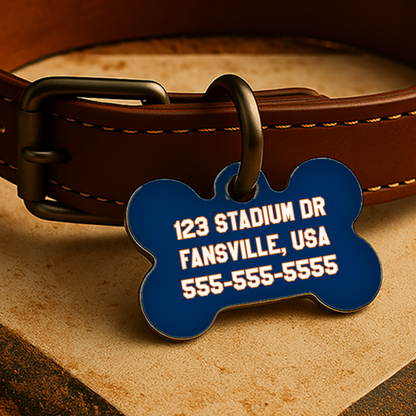 Houston Game Day Tag – Orange Edition