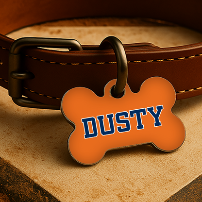 Houston Game Day Tag – Orange Edition
