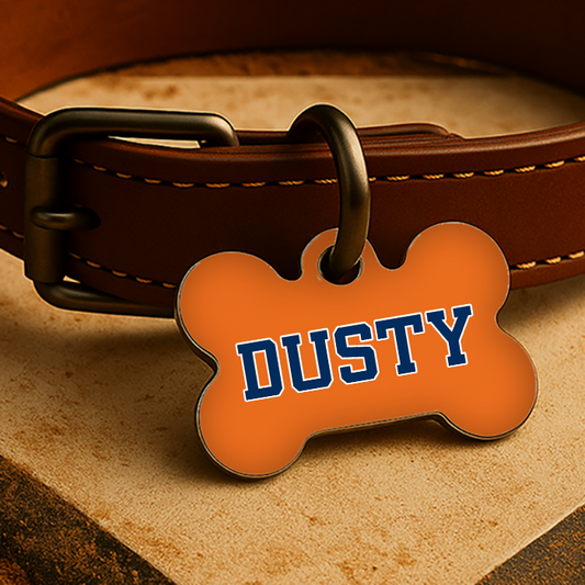 Houston Game Day Tag – Orange Edition