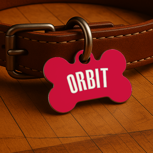 Houston Game Day Tag - Red Courtside