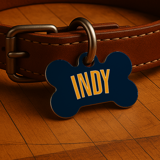 Indiana Game Day Tag – Naptown Blue Edition