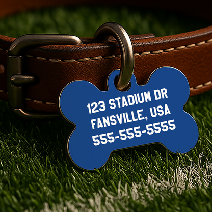 Lexington Game Day Tag - Blue Campus