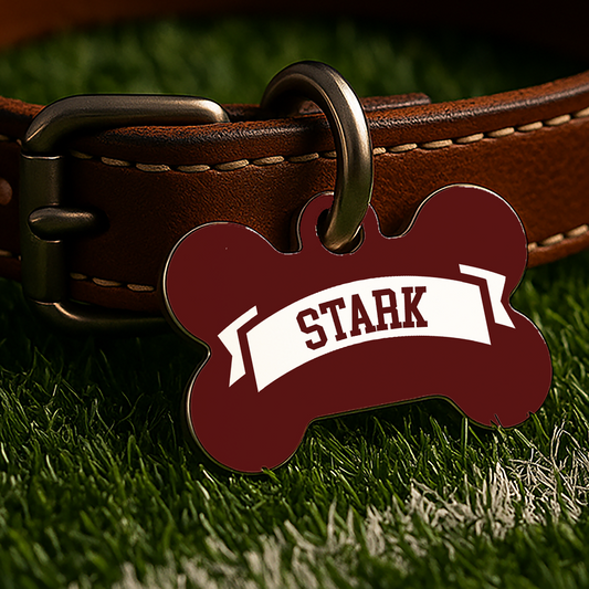 Starkville Game Day Tag - Red Campus