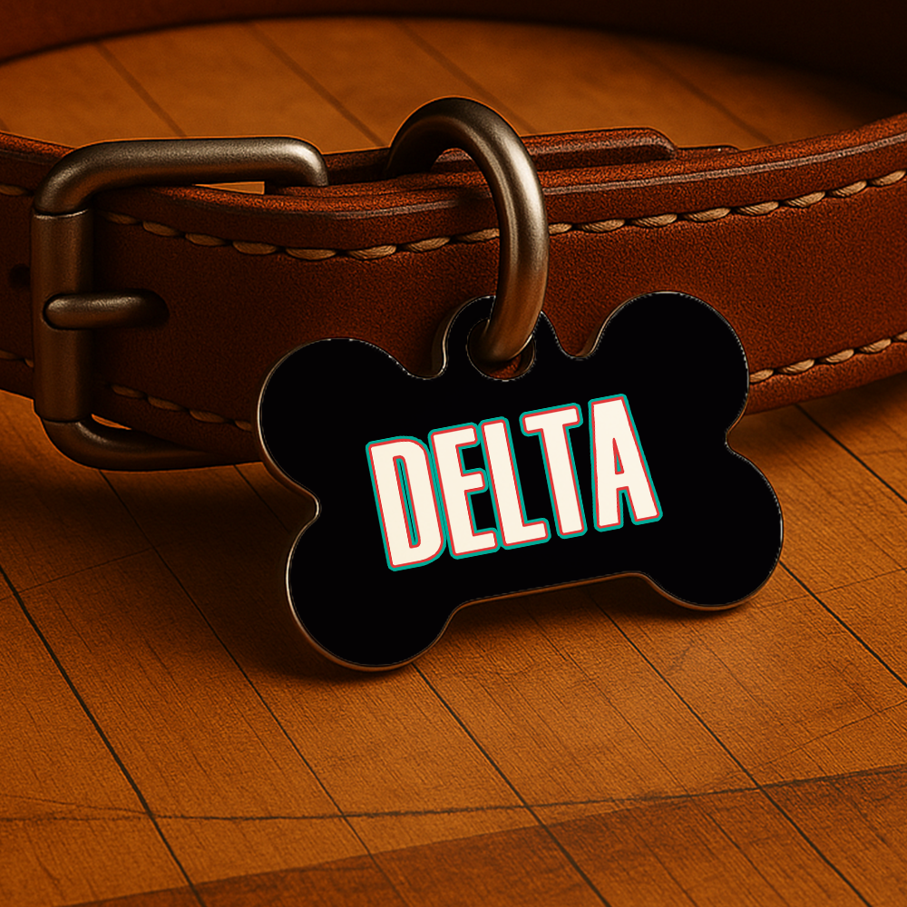 Memphis Game Day Tag - Black Courtside