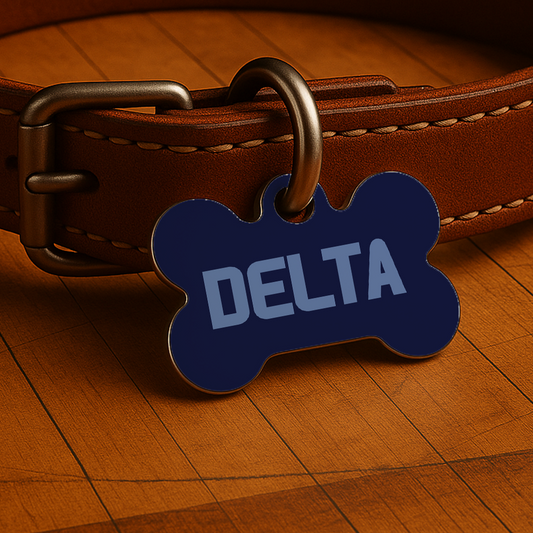 Memphis Game Day Tag - Blue Courtside