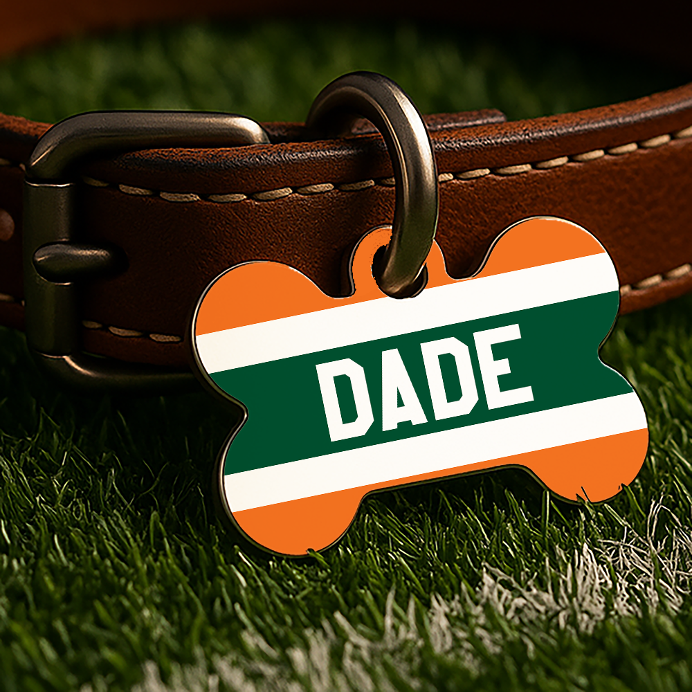 Miami Game Day Tag - Orange Campus