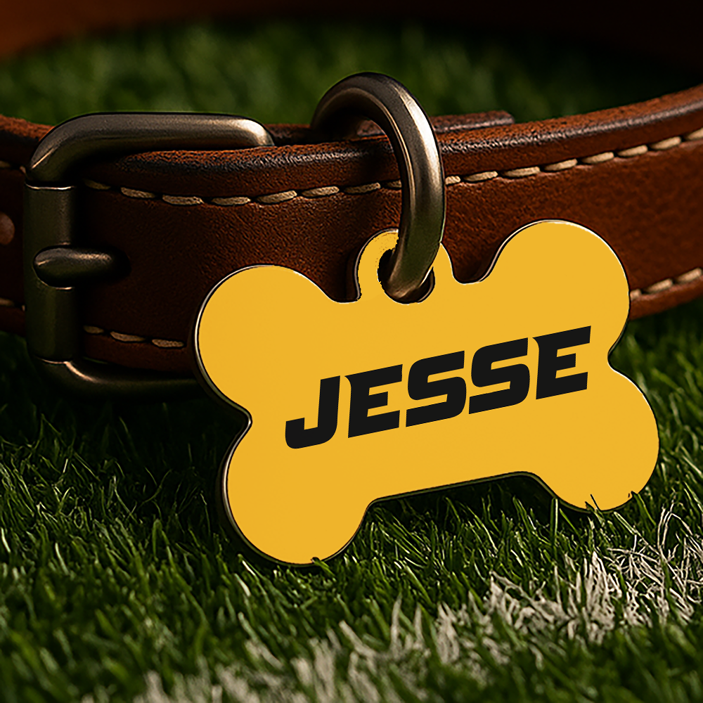 Columbia Game Day Tag - Yellow Campus