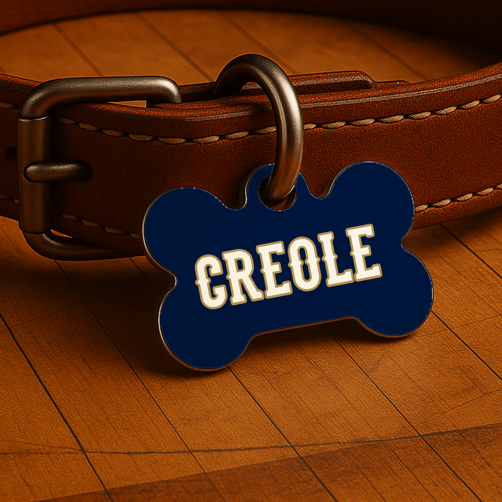 New Orleans Game Day Tag - Blue Courtside