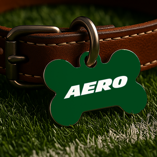 New York Game Day Tag – Green Gridiron Edition