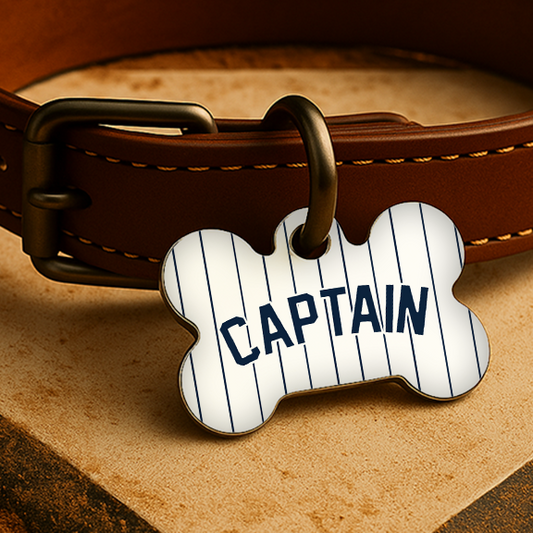 New York Game Day Tag – Bronx Pinstripe Edition