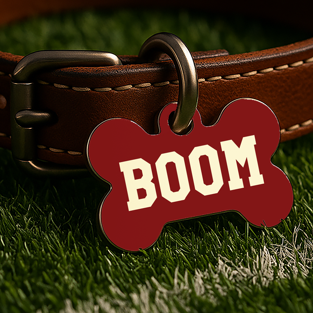 Norman Game Day Tag - Red Campus