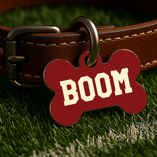 Norman Game Day Tag - Red Campus