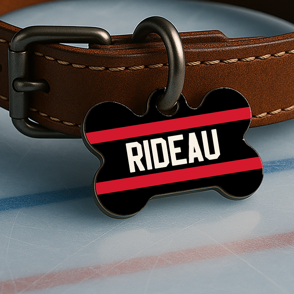 Ottawa Game Day Tag - Ice Time Black