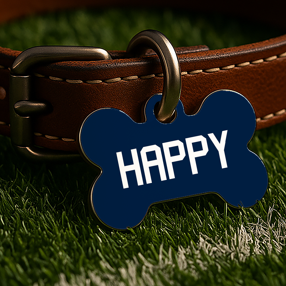 State College Game Day Tag - Blue Campus