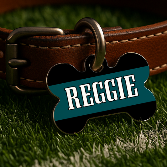 Philadelphia Game Day Tag – Black and Green Edition