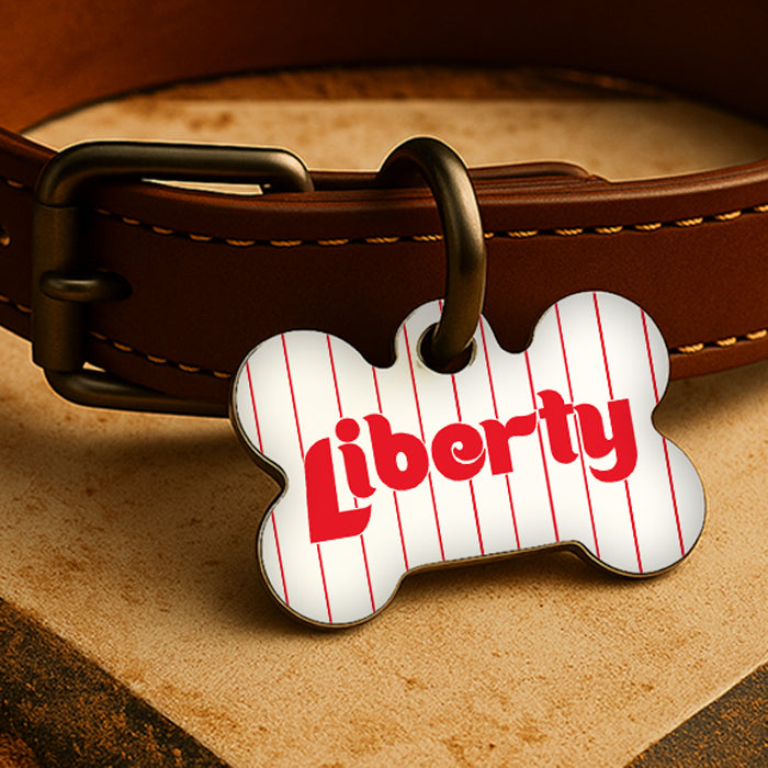 Philadelphia Game Day Tag – Red & White Edition