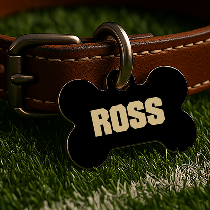 West Lafayette Game Day Tag - Black Campus