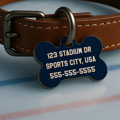 St. Louis Game Day Tag – Blue & Gold Edition