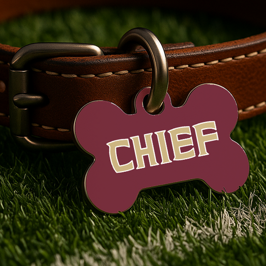 Tallahassee Game Day Tag – Garnet Edition